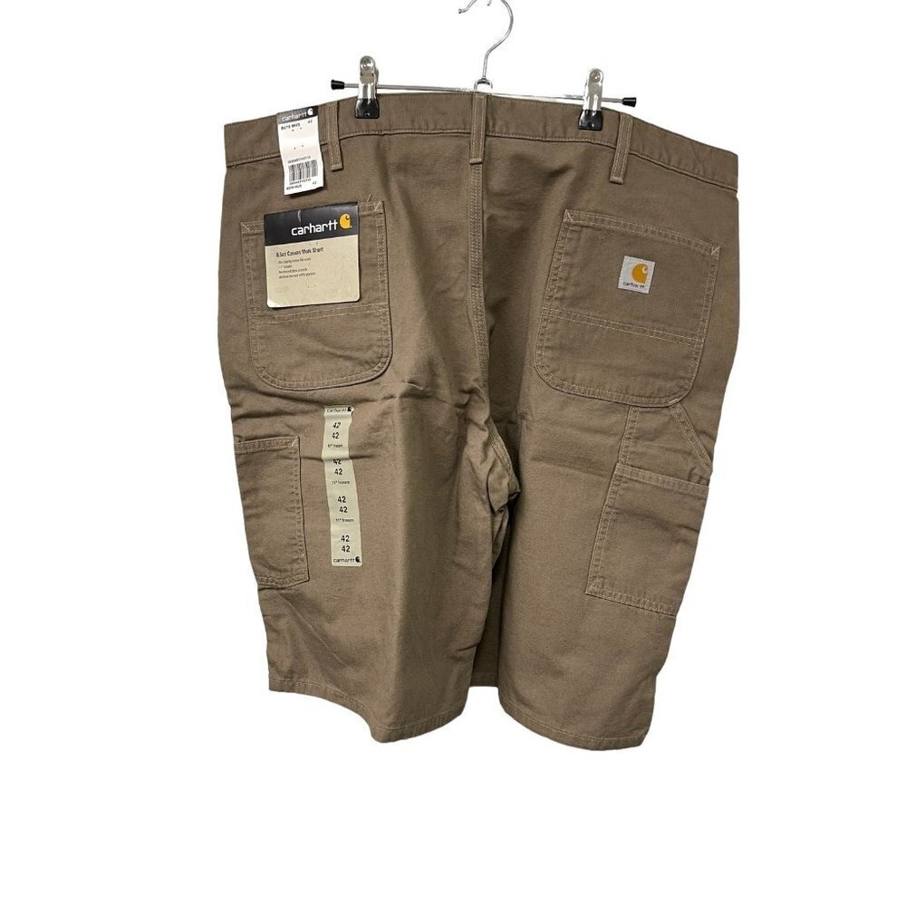 NEW Carhartt 8.5oz Canvas Work Shorts Cargo Casual Men’s Size 42